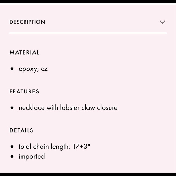 NEW Kate Spade NY + Disney Minnie Mouse Necklace - Picture 5 of 9